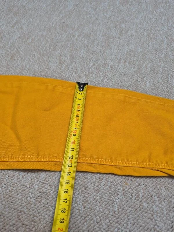 Kiabi Jean Skinny Amarelo Mostarda Tamanho 36 – photo 6